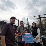 Kunjungi Rumah Warga Kebakaran di Banyuasin, Eva : Semoga Bisa Tabah