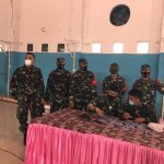 Makoramil 405-03/Kikim Ajak Warga Kikim Vaksinasi