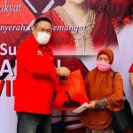 Kak Gunhar Bawa Oleh-oleh Vaksin dan Paket Sembako, Palembang Dapat Jatah Ribuan Paket