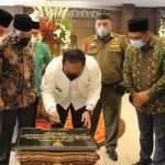 Menag RI Yaqut Cholil Qoumas Resmikan Gedung MTs Azizah Sungai Dua Rambutan