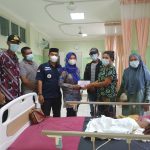 Peduli dengan Warganya, Camat Rambutan Mursal Marsup Berikan Bantuan Pada Zahra Aulia