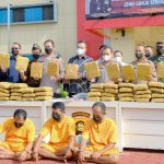 Plt Bupati Beni Apresiasi Ungkap Kasus 100 Kg Ganja Kering oleh Polres Muba