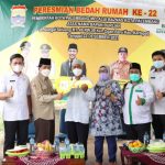 Zainal Abidin Ikut Resmikan Bedah Rumah Dari BAZNAS, Rifandi Putra Sekcam Kertapati Basnas Dari Umat Untuk Umat