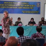 Ikuti Sosialisasi Karhutla Diadakan Oleh Dinas PMD Provinsi Sumsel,Kades Pulau Parang Mustofa : Ini Sangat Penting