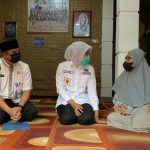 Wakil Walikota Palembang Fitrianti Agustinda Melayat Ke Rumah Almarhum Palarudin