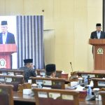 Fraksi-fraksi DPRD Prov. Sumsel Menerima Jawaban Gubernur terhadap Pandangan Umum Fraksi-fraksi