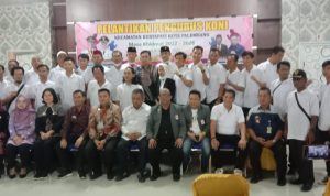 KONI Kecamatan Kertapati Resmi Dilantik, Rifandi Putra : Selamat dan Sukses