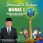 Ahmad Zarkasih Ucapkan Selamat Dan Sukses Atas MUNAS I Pemerhati Jurnalis Siber