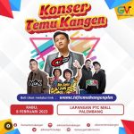 Konser Temu Kangen Palembang 2023, Berikut Line Up, Lokasi dan Link Tiketnya