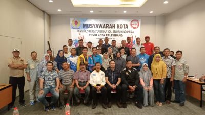 Terpilih Nahkodai PBVSI Palembang, Aryuda Segera Siapkan Tempat Penyaluran Bakat Voli