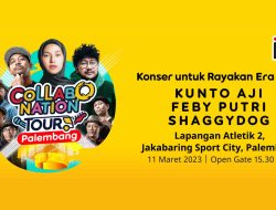 Ada Shaggydog, Kunto Aji dan Feby Putri di Konser Collabonation Tour Palembang by IOH