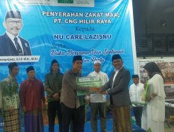PT CNG Hilir Raya Serahkan Zakat Maal Kepada NU Care Lazisnu