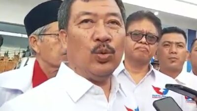 Ketua DPP Perindo Bidang SDM Andi Asmara Resmikan Posko Sahabat Perindo