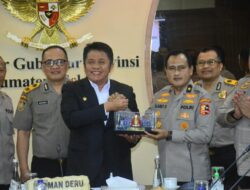 Herman Deru Terima Kunjungan Peserta Didik Sespimti Polri Dikreg Ke-32