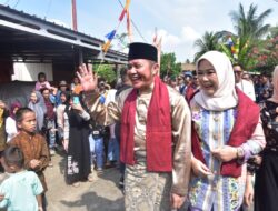 Herman Deru Ingatkan Warga Desa Tanjung Raman Jaga Prasasti Sejarah Berdirinya Desa Sebagai Warisan Budaya