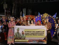 Karnaval Palembang Curi Perhatian di Apeksi 2023 Makassar