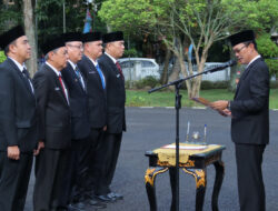 Walikota Palembang Harnojoyo Lantik PPPK Kesehatan dan Penghargaan BKN Awards Kota Palembang 2023