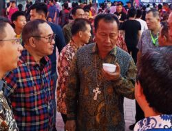 Heri Amalindo Malam Mingguan Dengan Ribuan Warga Palembang di Sriwijaya Lantern Festival 2023
