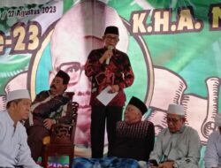 Hadiri Haul ke-23 K.H. Ahmad Malik Tadjuddin, Bacagub Heri Amalindo Ajak Masyarakat dan Generasi Penerus Teladani Semangat Para Ulama