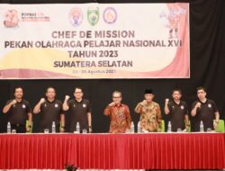 Sukseskan Sumsel Tuan Rumah, Sekda Buka Chef De Mission Meeting POPNAS XVI 2023 