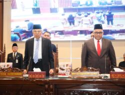 Rapat Paripurna DPRD Sumsel Pembahasan Raperda Perubahan APBD Sumsel TA 2024