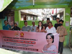 Srikandi Gerindra asal Muratara, Siti Nurizka Serap Aspirasi Warga di Kalidoni Palembang