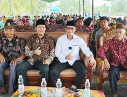 Bacagub Sumsel Heri Amalindo Silaturahmi Dengan Masyarakat Muara Telang, Banyuasin