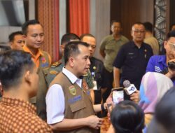 Pj Gubernur Sumatera Selatan Agus Fatoni Tinjau Langsung Lokasi Karhutla