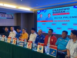 Rapat Koalisi Indonesia Maju, Prima Salam Target 65% Suara Kemenangan Prabowo – Gibran di Palembang