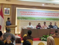 Muhammad Arifudin Terpilih Sebagai Ketua Umum IKA FH UMP Palembang Periode 2023-2027