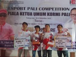 Turnamen ESport PALI Rebutkan Piala Ketua KORMI PALI Firdaus Hasbullah, SH