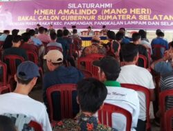 Bacagub Sumsel Heri Amalindo Disambut Ribuan Warga di Kabupaten OKI