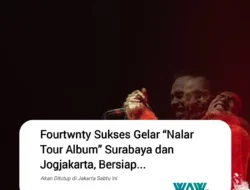 Fourtwnty Sukses Gelar “Nalar Tour Album” Surabaya dan Jogjakarta