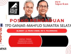 TPD Sumsel Buka Posko Pengaduan Pelanggaran Pemillu