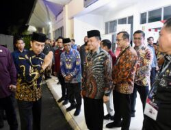 Pj Gubernur Fatoni Dampingi Presiden Jokowi Membuka Muktamar IMM XX di Palembang