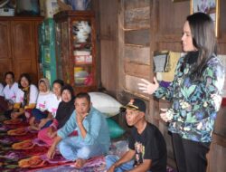 Siti Nurizka, Legislator Gerindra Asal Muratara Berikan Bantuan Banjir di Desa Tanjung Satu Kabupaten Banyuasin