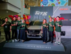 Diperkenalkan di Palembang, New Honda BR-V N7X Edition Didukung Keselamatan Canggih