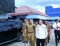 Hari Pertama Masuk Kerja Pasca Lebaran, Pj Gubernur Agus Fatoni Sidak ke Sejumlah OPD