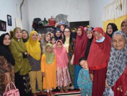 Siti Nurizka, Srikandi Gerindra Silaturahmi dan Buka Puasa bersama Ibu-ibu Pengajian