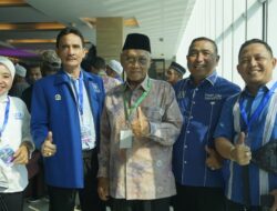 Hadiri Rakornas PAN, Ketua DPD PAN Banyuasin : Kami Berharap Tiket PAN Untuk Pak De Slamet
