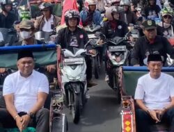 Diantar Ribuan Relawan,  Dukungan Masyarakat Kepada Cha-Boy Sangatlah Besar 