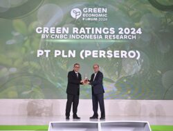Green Economic Forum_ 2024, PLN Raih _Green Business Ratings_ Terbaik di Sektor Energi dan Pertambangan