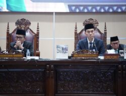 Rapat Paripurna LXXXIV Jawaban Gubernur Terhadap Raperda Pertanggungjawaban Pelaksanaan APBD Sumsel Tahun 2023
