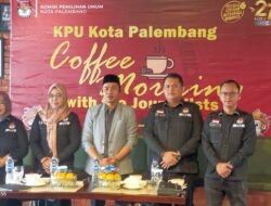 Gelar Coffee Morning Bersama Media, KPU Palembang Siap Fasilitas Mencari Informasi