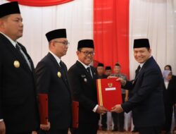Bupati Definitif Cuti Kampanye, Pj Gubernur  Elen Setiadi Kukuhkan Pjs Bupati OKU Timur, Ogan Ilir, Musi Rawas dan Plt Bupati Muratara