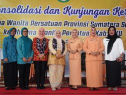 Penasihat DWP Sumsel Melza Elen Setiadi Motivasi Anggota DPW OKU Dukung Tugas Suami Sukseskan Program Pembangunan