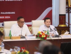 Kejar Target Pertumbuhan Ekonomi  8 Persen, Wamen Investasi dan Hilirisasi/BKPM RI Gelar Rapat Konsolidasi Bersama Pj Gubernur Sumsel 