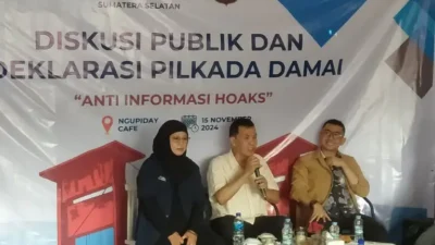 AMSI Sumsel Gelar Diskusi Publik dan Deklarasi Pilkada Damai