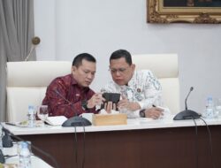 Pj Gubernur Sumsel Elen Setiadi Terima Audiensi Pj Walikota Palembang Bahas Dukungan Penataan Kota Palembang