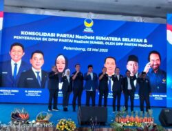 SK Kepengurusan Baru Diserahkan, Nasdem Sumsel Siap Jaga Kepercayaan Rakyat